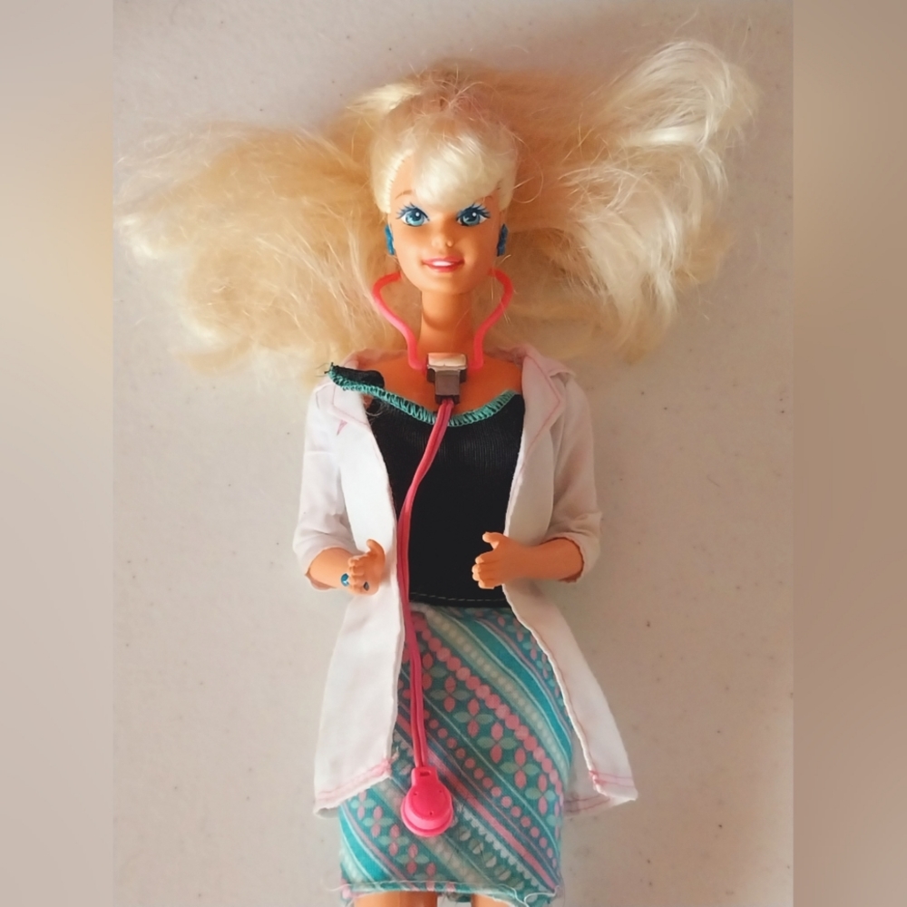 Vintage doctor barbie doll